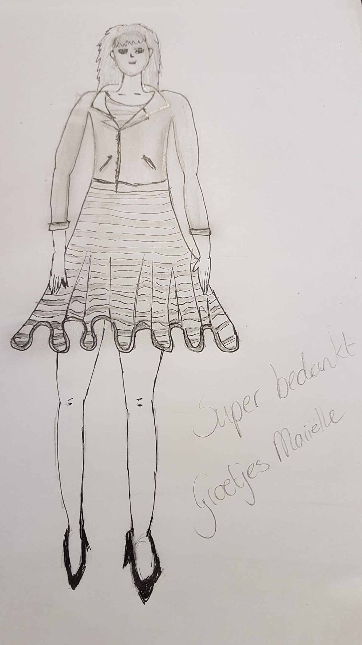 Mode Teken Workshop - Marielle